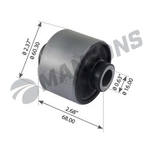 بوش پایه اتاق - METAL RUBBER - مقاوم در برابر ضربات و شوک های سنگین - لاستیک پلی اورتان