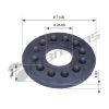 لاستیک ضربه گیر پایه اتاق - METAL RUBBER - مقاوم در برابر ضربات و شوک های سنگین - لاستیک پلی اورتان