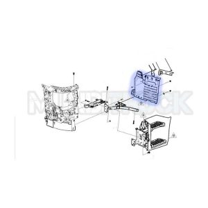 پلاستیک پشت رکاب دوپله راست - pp6 - منعطف - مقاوم