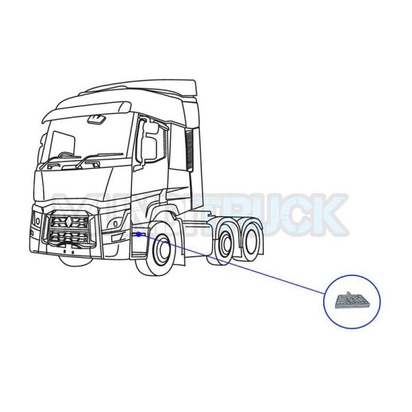 توری کف رکاب بالا - چپ - راست